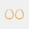 Titanium Steel Huggie Earrings - V.I.P Digital Presence