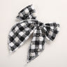 Children's Headwear Girl Plaid Cotton Embroidery Bow Hairpin Big Swallowtail Hairpin - V.I.P Digital Presence