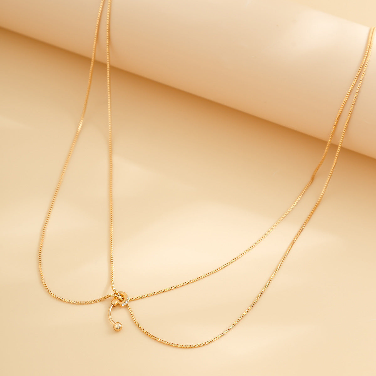 Thin chain belly button waist decoration body chain double-layer metal wind versatile waist chain - V.I.P Digital Presence