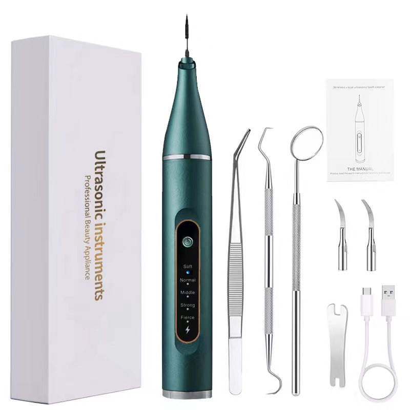 Ultrasonic dental cleaner portable oral care cleaning device stone removal and whitening dental cleaner - V.I.P Digital Presence