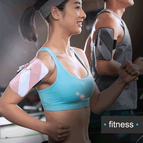 Running phone arm bag, phone bag, men's and women's universal arm strap, sports phone arm cover, wrist bag, outdoor equipment - V.I.P Digital Presence