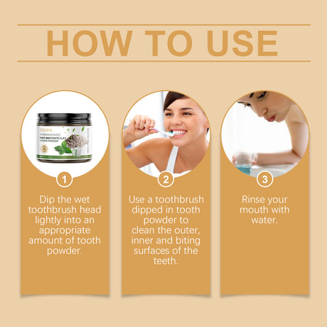 Volcanic Ash Dental Cleaning Powder Clean Bad Breath Confident Smile Teeth Cleaning Care Beauty Dental Powder - V.I.P Digital Presence