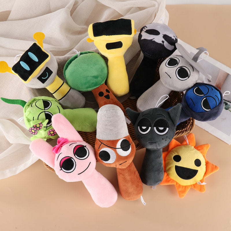 Sprunki Plush Rhythm Box Game Character Surrounding Plush Toys Dolls - V.I.P Digital Presence