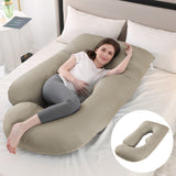 Pregnant women's pillow waist protection side sleeping slope pillow J-shaped pregnancy sleeping pillow - V.I.P Digital Presence