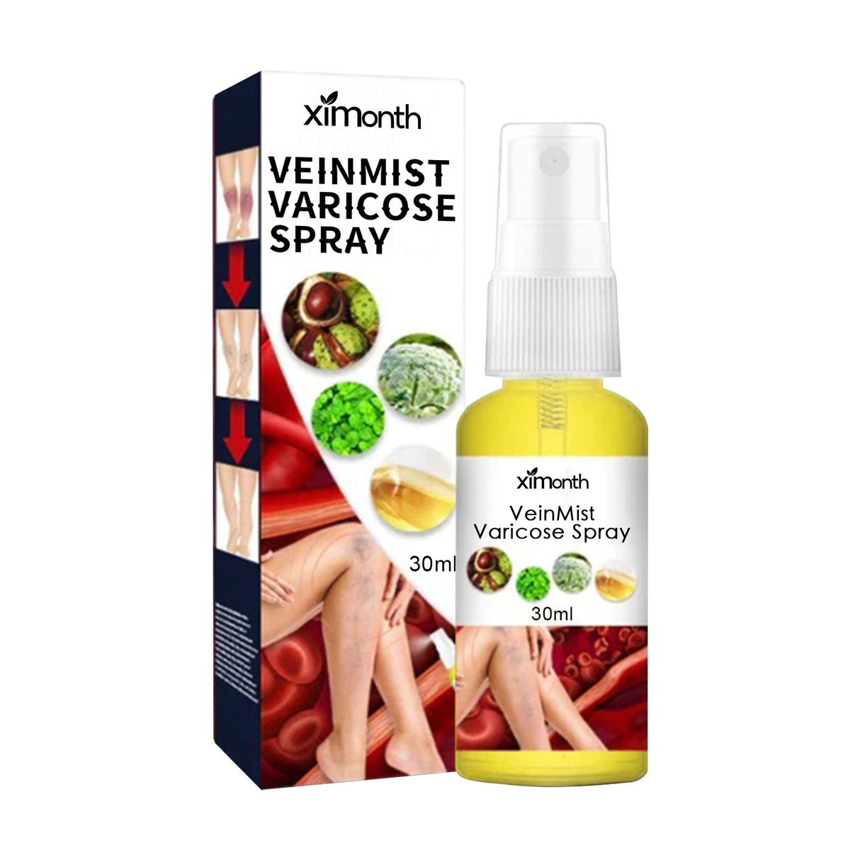 Veinmist Varicose Spray, Relief Sore Legs Massage Earthworm Leg Vein Treatment Spray - V.I.P Digital Presence