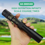 10-30×25 Zoom HD Portable Strong Binoculars Long Range Professional Spyglass Monocular Telescope Low Night Vision for Hunting - V.I.P Digital Presence