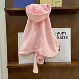 Dogs can wear bathing and drying bathrobes in all seasons bath towels thickened absorbent towels - V.I.P Digital Presence