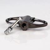 2025 Metal Keychain Lighter, ignite, waterproof, black - V.I.P Digital Presence