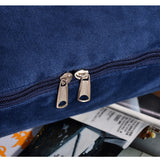 2 in 1 Flannel Cushion Blanket car sofa lumbar throw pillow air conditioning blanket foldable patchwork quilt blanket Bedding