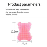 Cartoon teddy bear shampoo brush silicone shower brush - V.I.P Digital Presence