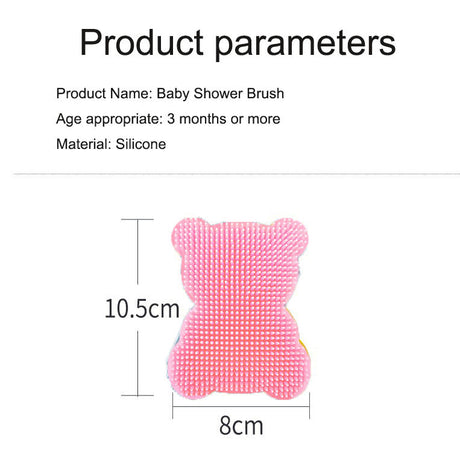 Cartoon teddy bear shampoo brush silicone shower brush - V.I.P Digital Presence