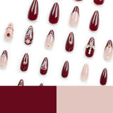 European and American popular manicure wearable nails cross flash diamond explosive wearable nails fake nails - V.I.P Digital Presence