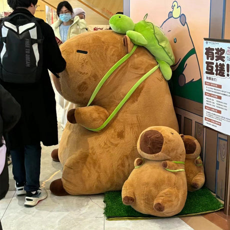 Kapibala plush toy oversized capybara plush toy pillow doll - V.I.P Digital Presence