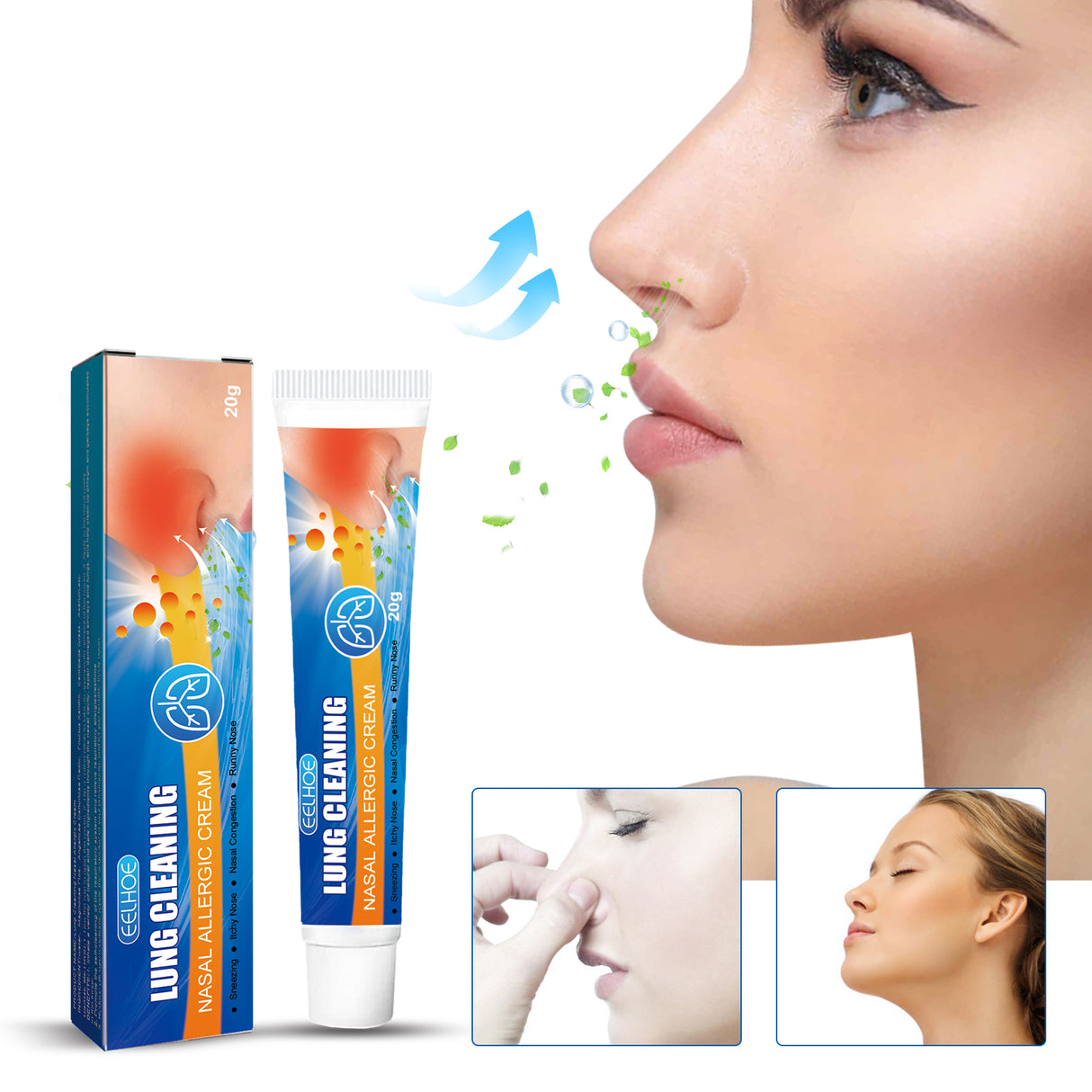 Nose Care Cream Relieves Stuffy, Runny Nose Discomfort Cleansing And Soothing Nose Care Cream - V.I.P Digital Presence