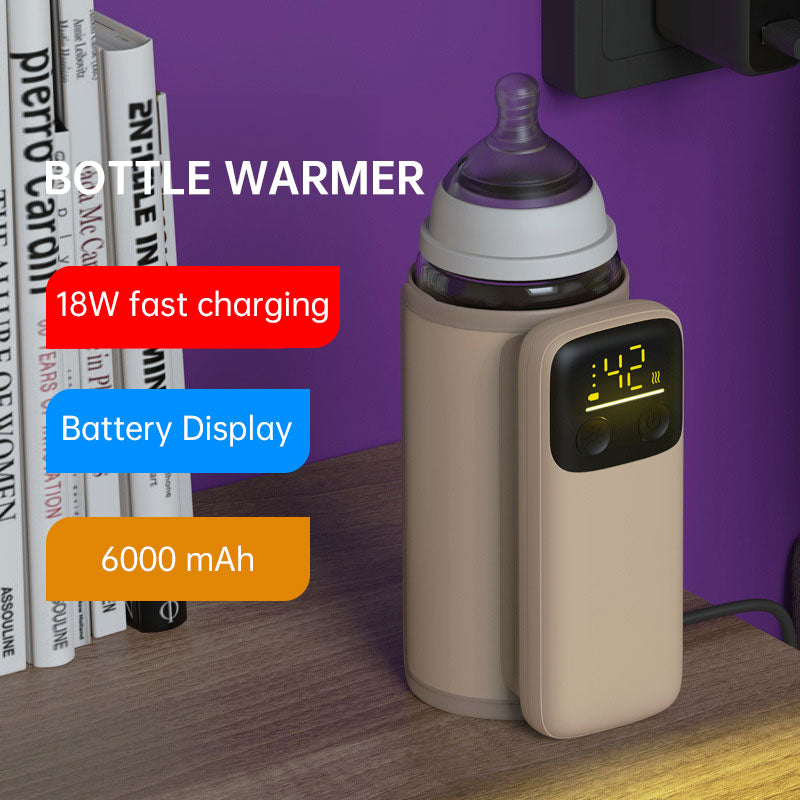 USB Chargings Heating Bottle Warm Water Milk Heater Warmer Bag Insulation Cover - V.I.P Digital Presence
