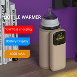 USB Chargings Heating Bottle Warm Water Milk Heater Warmer Bag Insulation Cover - V.I.P Digital Presence