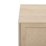 4 Door Accent Cabinet Sideboard Buffet Storage Cabinet with Adjustable Shelf for Entryway Living Room Bedroom - V.I.P Digital Presence