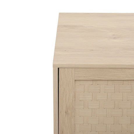 4 Door Accent Cabinet Sideboard Buffet Storage Cabinet with Adjustable Shelf for Entryway Living Room Bedroom - V.I.P Digital Presence