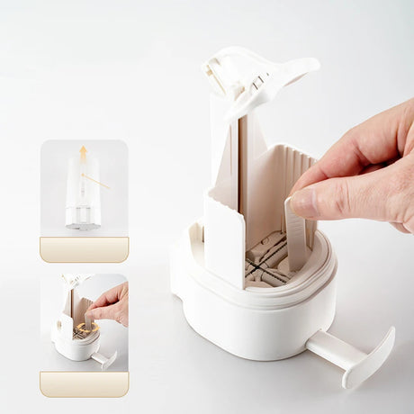 Soap Box with No Water Staining Creative Cover Student Dormitory Toilet Home Bathroom Drain Water No Punching Soap Box - V.I.P Digital Presence