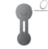 Soporte de cámara para iPhone con extensión para Mac, soporte invisible para coche Tesla, soporte magnético para teléfono con succión 