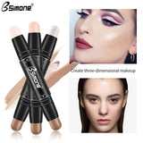 Double-Ended Highlighting Stick Concealer Nose-Shadow Highlighter To Fix Spots Side Shadow Highlighter Stick - V.I.P Digital Presence