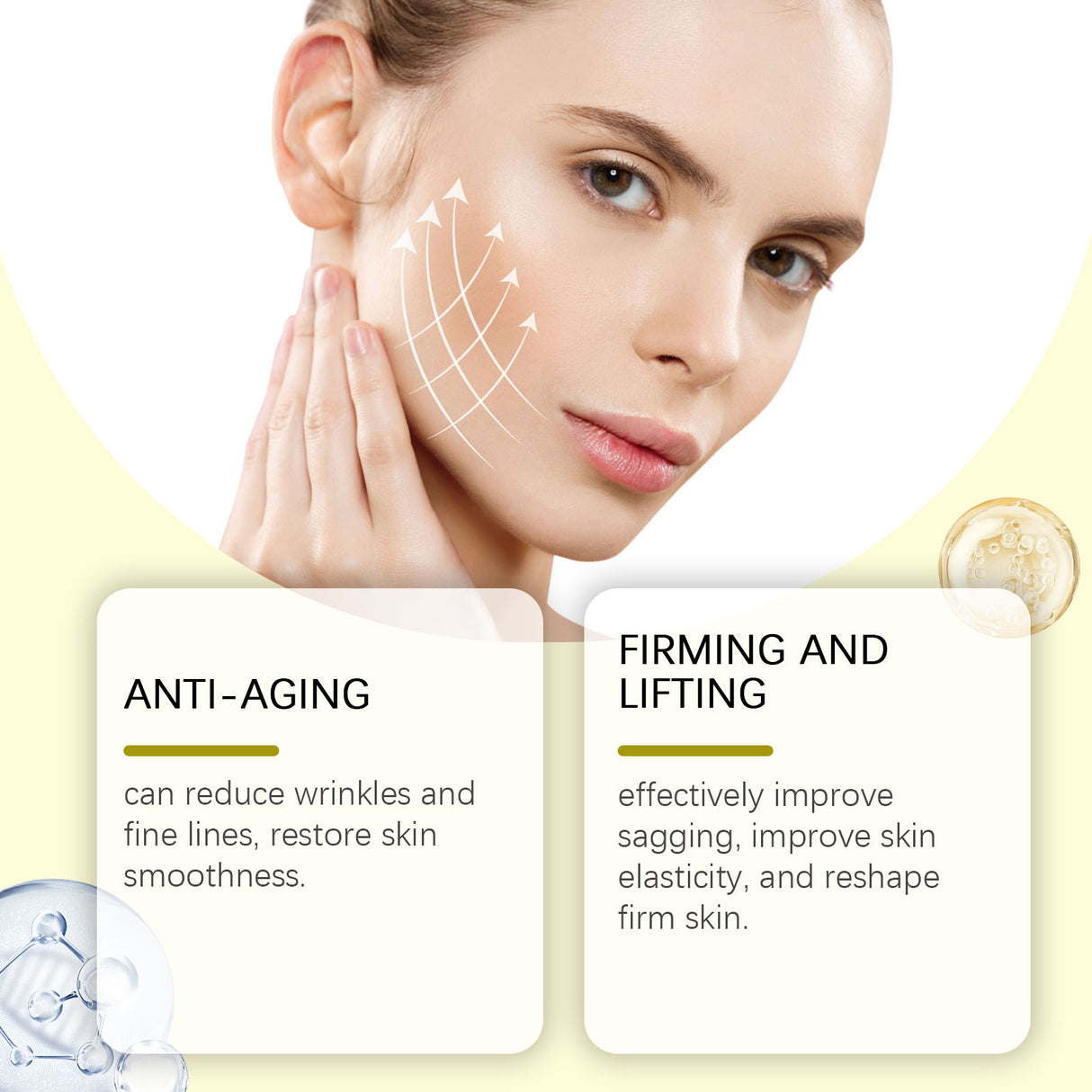 Skin Care Oil, Firming Skin Oil Moisturizes And Nourishes Skin, Hydrates And Moisturizes Delicate Pore Essence Oil