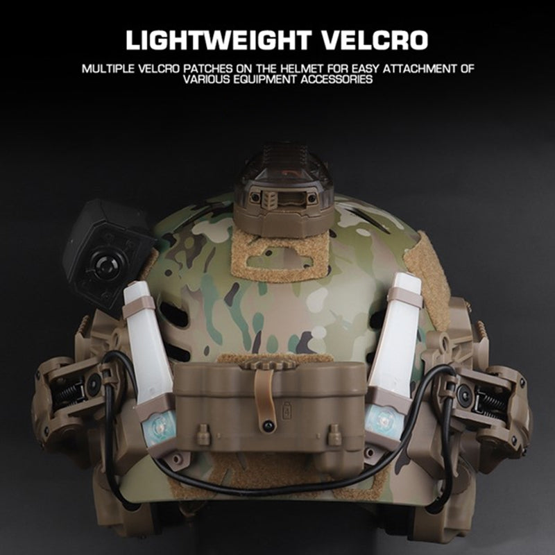 Tactical Helmet Wendy 3.0: Adjustable, for Training, Animation, Games & Outdoor Riding. - V.I.P Digital Presence