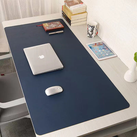 1 Pcs Large Size 60*30mm Office Desk Protector Mat PU Leather Waterproof Mouse Pad Desktop Keyboard Desk Pad Gaming Mousepad - V.I.P Digital Presence