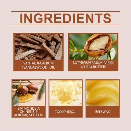 Men's Beard Care Cream Sandalwood Ingredients For Beard Care For Men With A Variety Of Skin Types - V.I.P Digital Presence