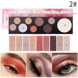 Romantic Beauty 9-Color Eye Shadow Irregular Circular Bubble Eye Shadow Plate - V.I.P Digital Presence