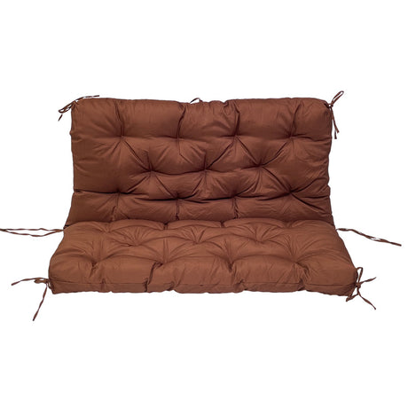 Outdoor 2/3-seater bench/swing cushions: thickened, with backrest, waterproof. - V.I.P Digital Presence