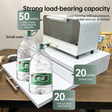 New microwave stand with pull-out drawer, coffee station, kitchen organizer - space-saving. - V.I.P Digital Presence