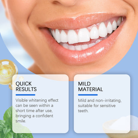 Tooth Beauty Patch, Clean Mouth Stains Tartar Yellow Fresh Breath Whitening Tooth Care Patch - V.I.P Digital Presence