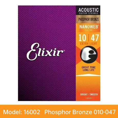 Acoustic Guitar Strings: 80/20 Bronze with NANOWEB Coating, Long - lasting Bright Tone, Comfortable Feel, Medium 13 - 56 - V.I.P Digital Presence