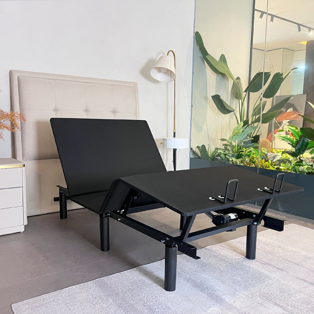 J300 Adjustable Bed Base Frame - Twin XL - Tilt - Zero Gravity - Underbed Lighting - Wireless Remote Control - A-Type-C Type - V.I.P Digital Presence