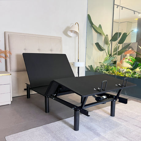 J300 Adjustable Bed Base Frame - Twin XL - Tilt - Zero Gravity - Underbed Lighting - Wireless Remote Control - A-Type-C Type - V.I.P Digital Presence