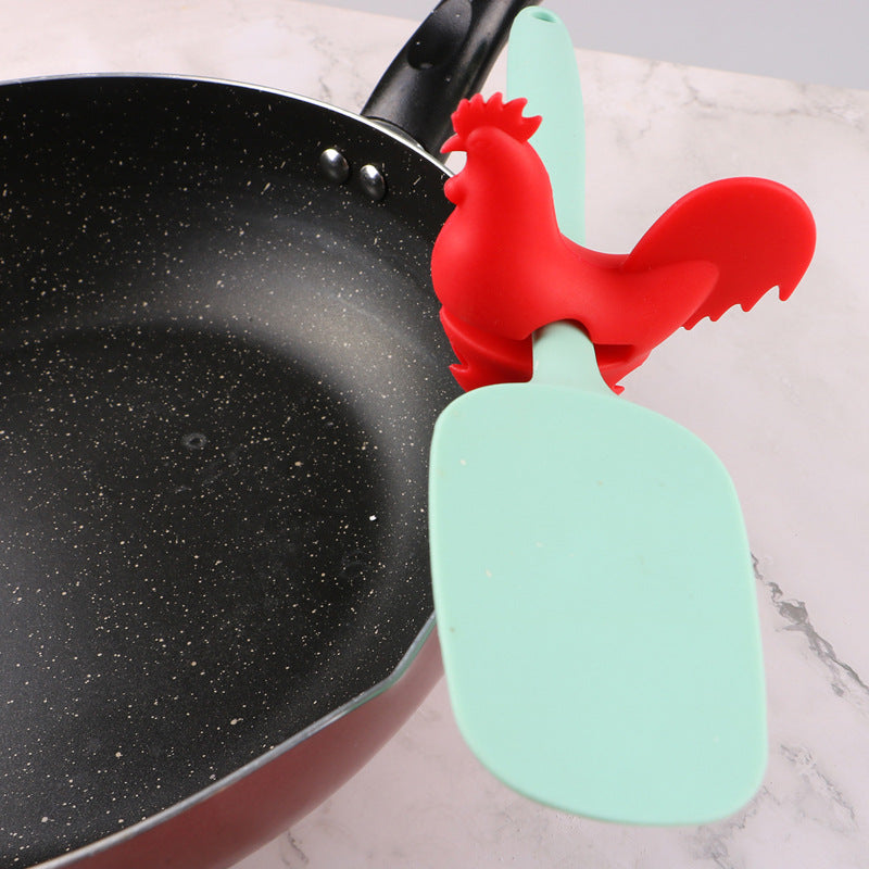 Home pot clamp creative rooster clamp kitchen baking clamp bird shaped silicone pot clamp kitchen spill proof clamp - V.I.P Digital Presence