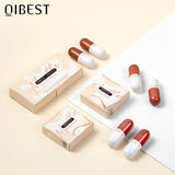 QIBEST Mini Capsule Lipstick Set Velvet Matte Matte Lipstick Long lasting Pill Lipstick - V.I.P Digital Presence