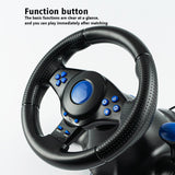 Suitable for Switch/Xbox One/360/PS4/PS2/PS3/PC racing games 7-in-1 steering wheel - V.I.P Digital Presence