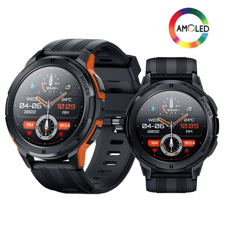 C25 Outdoor Sports 1.43AMOLED Screen Smart Call Watch Deep Waterproof Heart Rate and Blood Pressure - V.I.P Digital Presence
