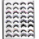New Color Noctilucent Fried False Eyelashes Multi Layer Thick Cross Mink Like Eyelashes 8D FLUFFY - V.I.P Digital Presence