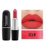 New Frosted Bullet Fog Matte White Lipstick Small Pepper 12 Color Moisturizing Lipstick - V.I.P Digital Presence