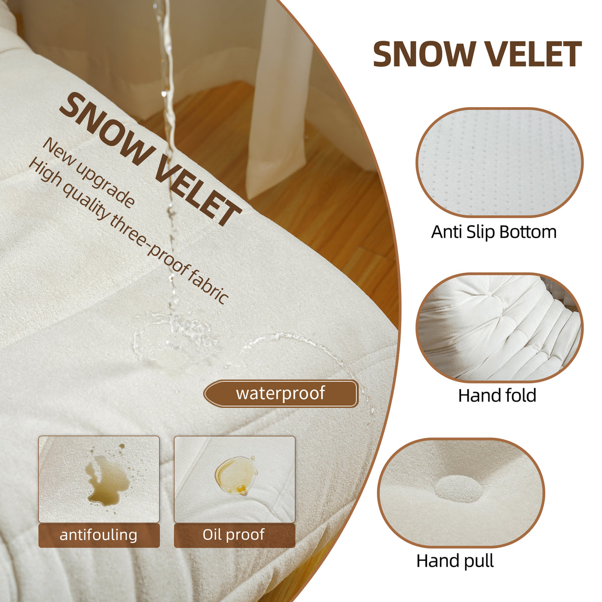 No Installation Bean Bag Chair Big Beanbag Chair Adults Bean Bag Lounger Foam Chair Living room or Gaming Venue Sofa in a box - V.I.P Digital Presence