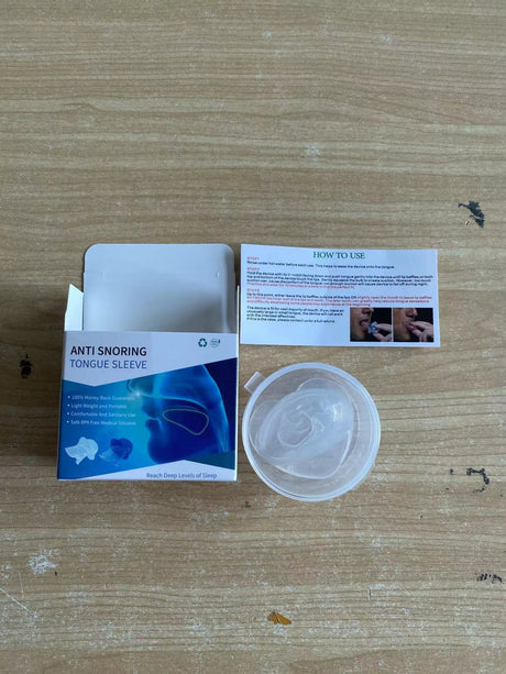 Anti snoring tongue sleeve device, anti snoring device, tongue silicone anti snoring respirator, sleep apparatus - V.I.P Digital Presence
