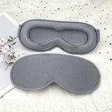 3D blackout eye mask integrated 3D nasal wing breathable elastic band adjustment - V.I.P Digital Presence