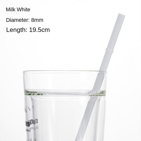 Eco-Friendly High Borosilicate Glass Straw Durable Heat-Resistant Starbucks Kids Straw 27cm Customized - V.I.P Digital Presence