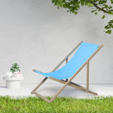 Juego de 2 sillas de playa plegables para patio, de madera, para exteriores, con altura ajustable en 3 niveles, reclinables y portátiles