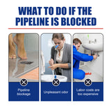 Drain Cleaner, Toilet Kitchen Drain Anti-Clogging Deodorant Dredging Cleaner - V.I.P Digital Presence