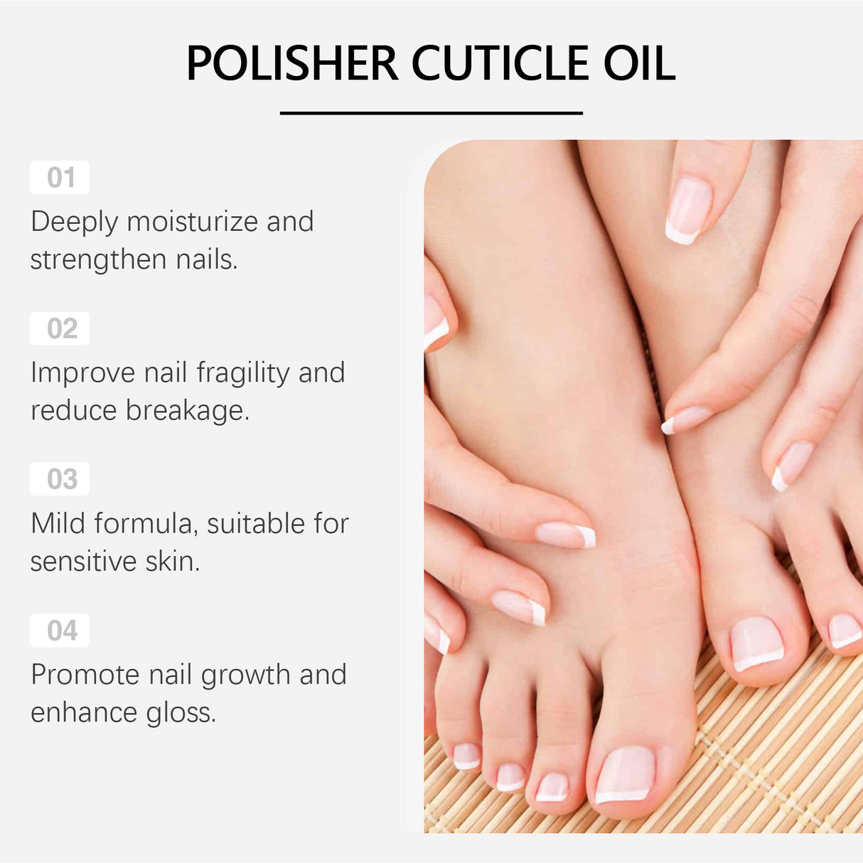 Nail Care Solution Set Improves Soft Nails By Moisturizing Cuticle And Repairing Nails