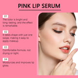 Pink Lip Oil Care Lip Skin Color Brightening Moisturizing Lip Moisturizing Lip Gloss